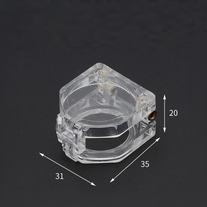 22Mm Button Protective Dustproof Cover Guide Rail Mounting Bracket For Indicator Emergency Stop Switch