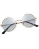 [Joopin] Men's Round Polarized Sunglasses, UV400 UV Protection, Ultra-Lightweight, Non-Prescription, Stylish Party Glasses (Gray)