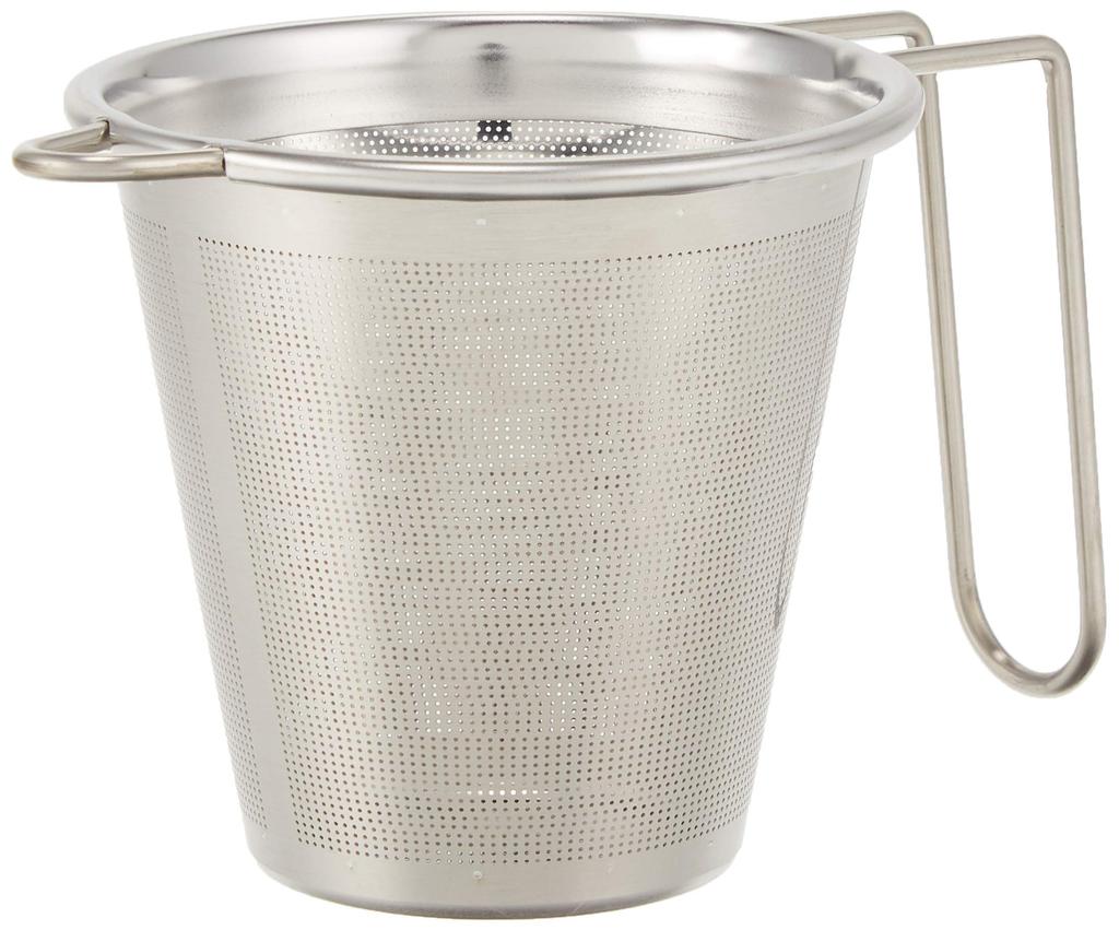 SS (Super Stainless Steel) Tea Strainer with Handle, Deep, No Teapot Needed, Easy to Clean, For Tea, Black Tea, Mugs, Cups, Dishwasher Safe, Product