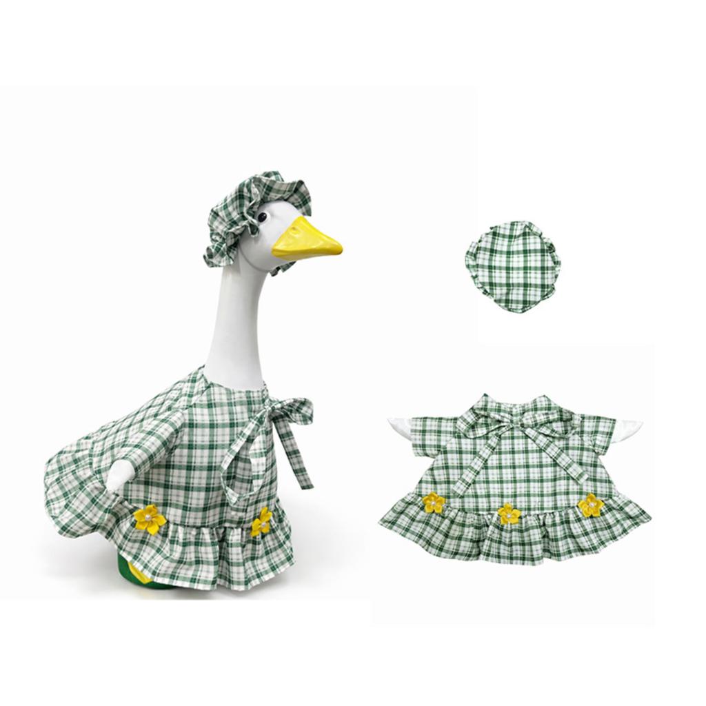 Spring/Summer Plaid Floral Porch Clothing, , Festive And Quirky Courtyard Decorations, Outdoor