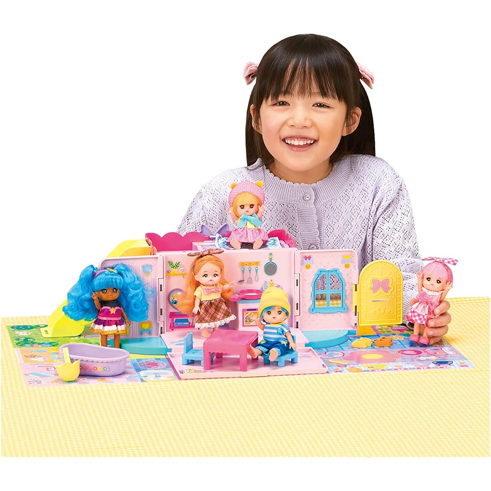 Pilot Pocket Mel-chan Parts Expand and Play! Pokemel House for Ages 3 and Up