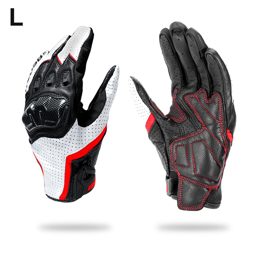 BSDDP Motorcycle Gloves for Men Women Touchscreen Motocross Dirt Bike Riding Gloves All Finger with