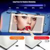Car Sun Visor Vanity Mirror, Makeup Mirror With 3 Light Modes & 60 LEDs Rechargeable Led Light Car Mirror With Dimmable Touch Screen, Rear View