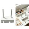Replacement Thread Support for Household Sewing Machines, Lightweight Plastic Part with Two Vertical Posts for Home Sewing and Garment Repair