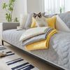 Fabric Sofa Cushion Jacquard Cotton Non-Slip Sofa Cover Four Seasons Universal Leather Sofa Backrest Dustproof Anti-Scratch Towe
