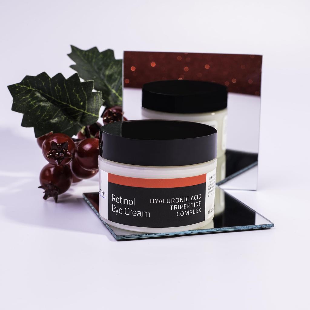 YEOUTH Retinol Eye Cream 30g for Eye and Retinol Cream for Men and Eye Care Eye (1oz), Crow's Feet, Bags, Under-eye Area. Women. Cream.