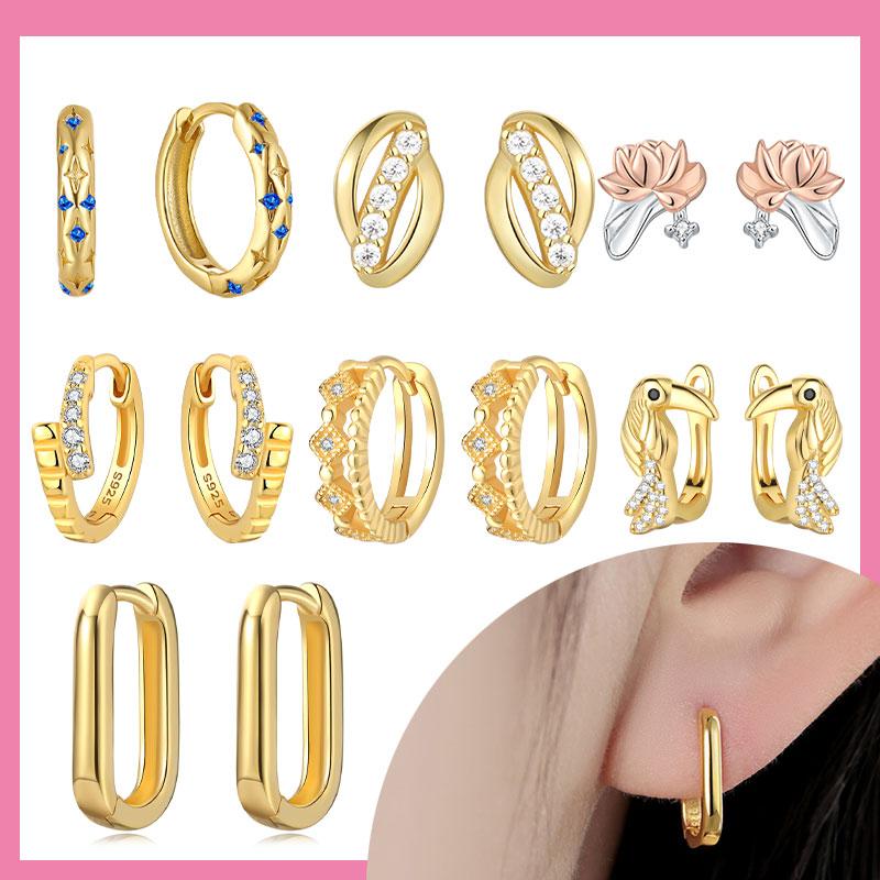 Copper Metal Gold Geometric Earring Brown Butterfly Earring Women's High Quality Fine Jewelry Every Day Elegant Exquisite Perfect Gift Match