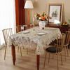 European Light Luxury High-end Tablecloth Rectangular Coffee Table Cover Simple Modern Lace Tablecloth Dining Table Cloth Chair Cover Chair Cushion