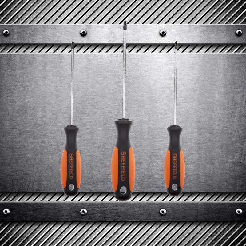 Steel Shield Dual-Handle Phillips Screwdriver