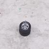 1 Pair Of 1/64 Off-Road Wheels 15Mm Dia Rubber Tires + Wheel 1:64 Model Car Suv Modified Parts For Remote Control Car
