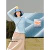 Beneunder Women's Fleece Semi-Turtleneck Base Layer