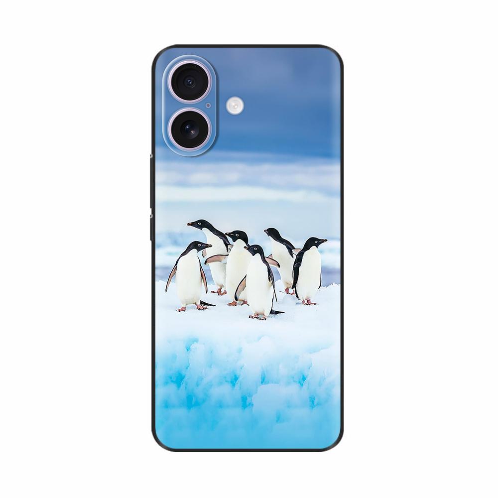 For Apple iPhone 17 Case iPhone17 Pro Max Painted Cover Soft TPU Shockproof Phone Shell For iPhone 17 Air iPhone17 Pro Max Bags