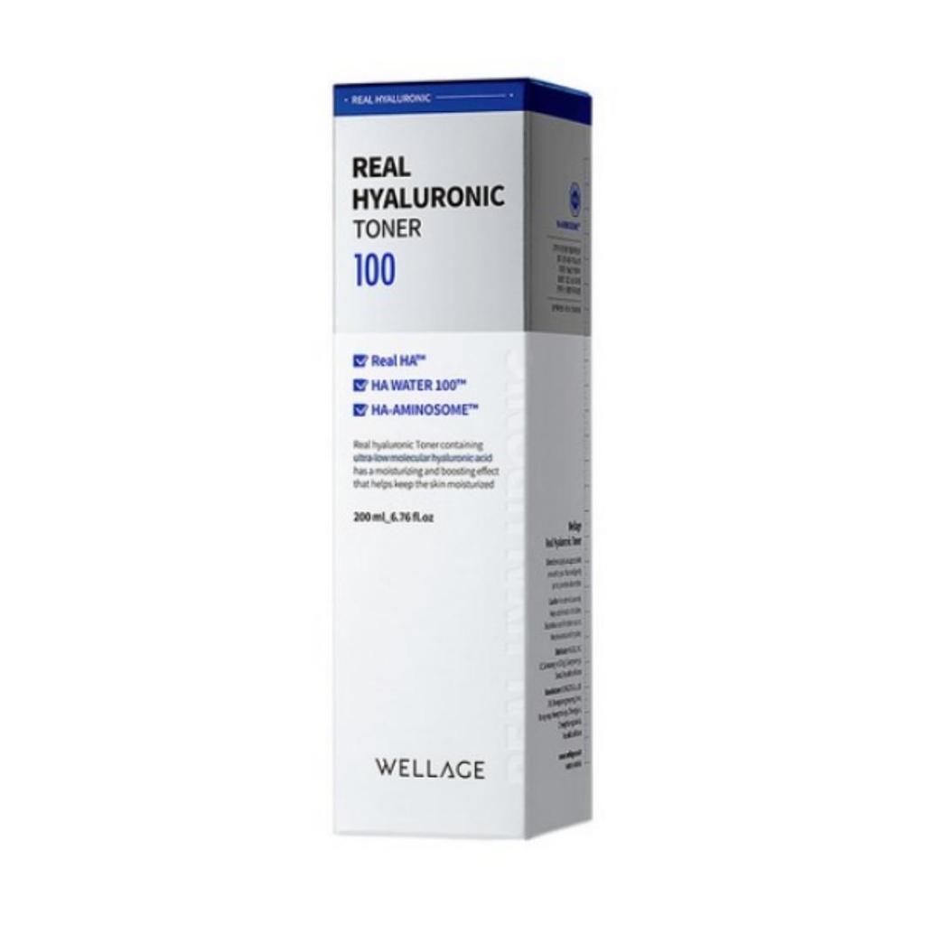 WELLAGE Real Hyaluronic 100 Toner (200ml)
