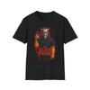 Herren- und Damen-T-Shirts das Schwarze Telefon Unisex Softstyle T-Shirt, Grafik-T-Shirt, Einzigartiger Horror