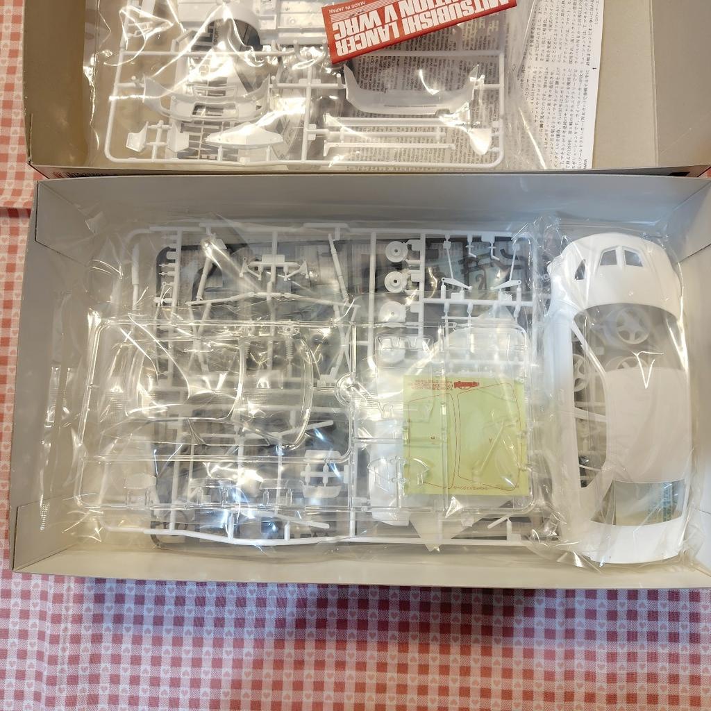 Tamiya Sports Car Series 203 Mitsubishi Lancer Evolution V WRC 1998 Championship Winning Machine 1/24 No. T. Mäkinen Drivers'