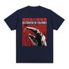 Zerstörer von Kolonien Ameisenbär Japanisches Vintage T-Shirt Unisex Damen Mode Lässig Gemütliches T-Shirt 100% Baumwolle Harajuku Gothic T-Shirt
