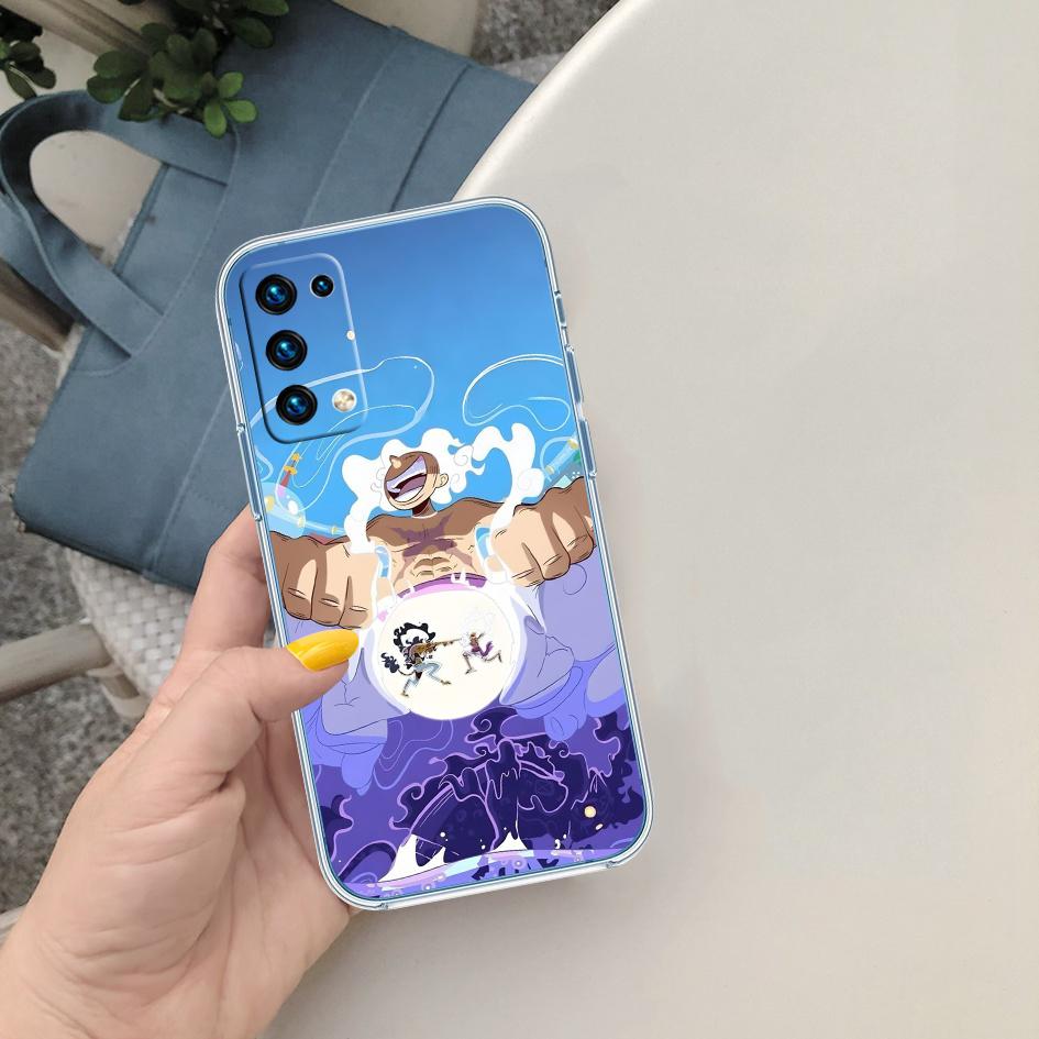 One Piece Luffy Nami Transparent Phone Case for Motorola Moto Edge 20 30 40 50 S30 Fusion Ultra Pro Neo Lite + G200 G23