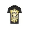 T-Shirts Men's Black Crew Neck Moderate Straight Fit A83669-A224589-A008