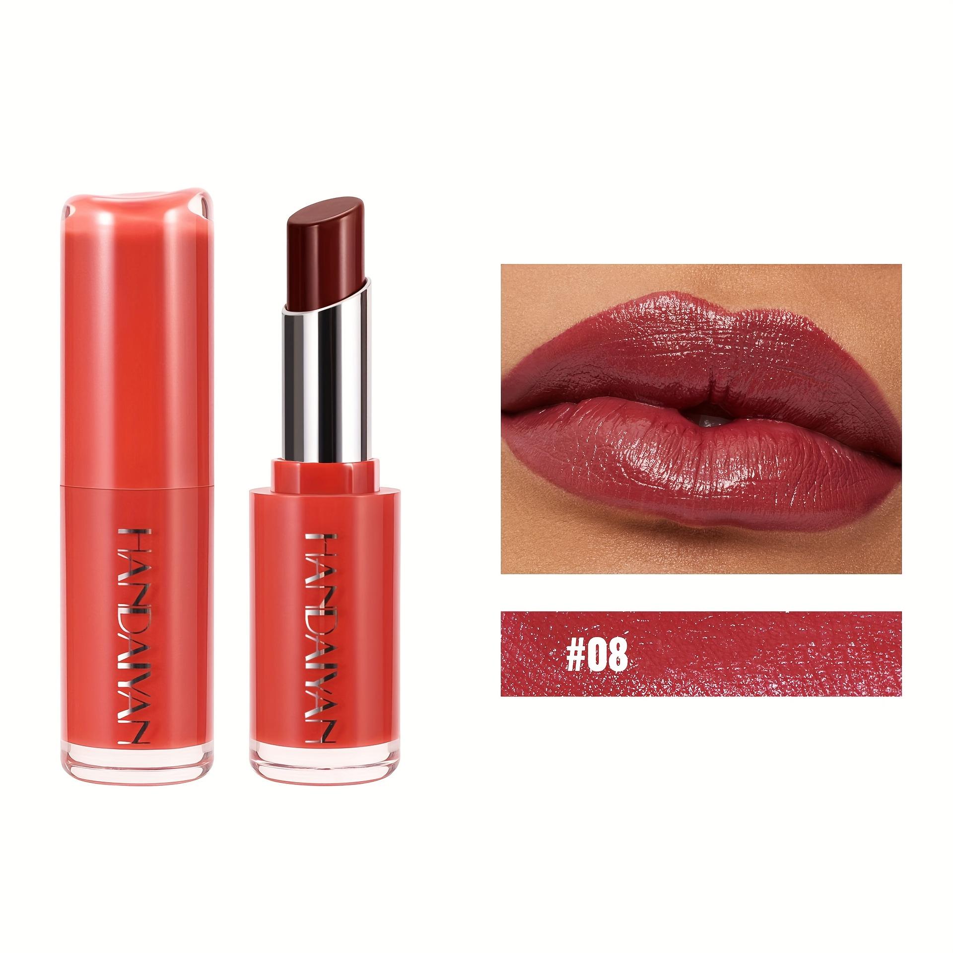 

Nourishing Lipstick Waterproof Lip gloss Sweat-Resistant, Long-Lasting Moisturization, Rich Color Payoff for Full, Lustrous Lips 08