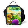 Child Hot Game For P-Plantss Vs Z-Zombiess School Backpack with Lunch Bags ,Pencil Bags ,School Bags for Boys Girls Best Gift