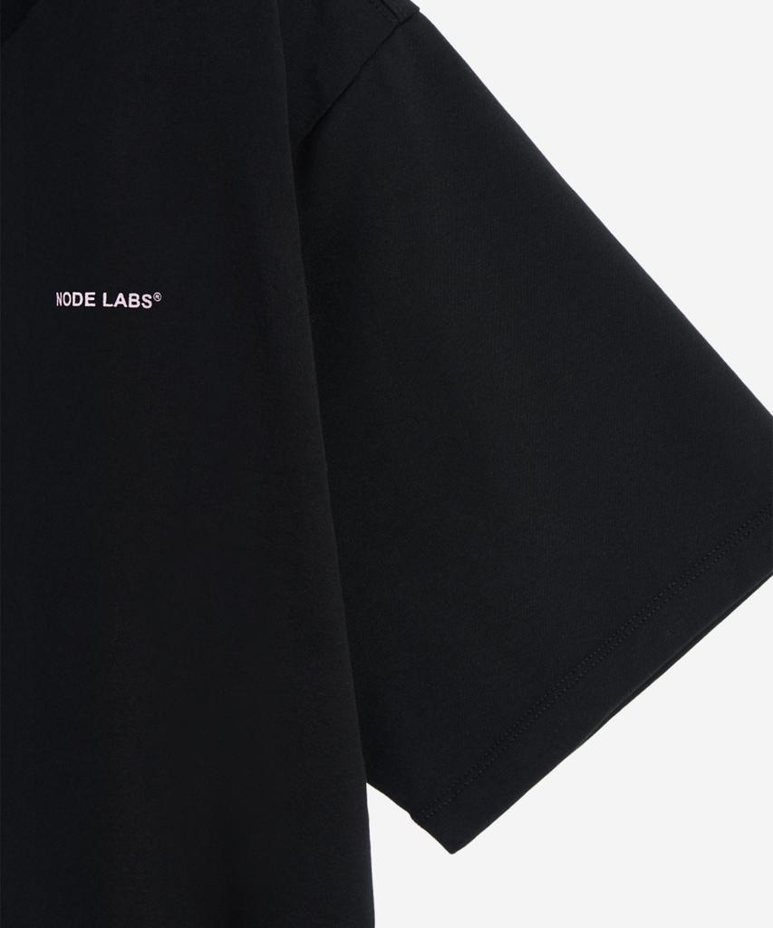 NODE LABS Dev:6 Laboratory Short Sleeve T-Shirt_Black