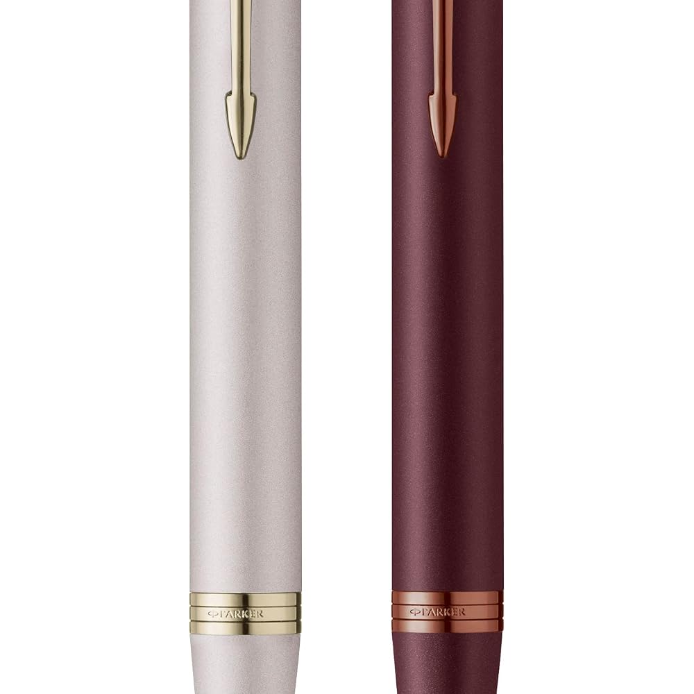 PARKER Parker Ballpoint Pen IM Monochrome Burgundy BGT Medium, Permanent Imported in Gift Box 219...