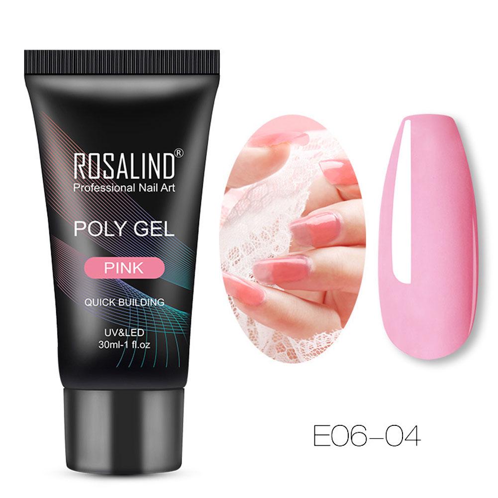Easy To Beauty Gel Tip Quick UV Poly Extension Dry Builder Nail Art Decoration