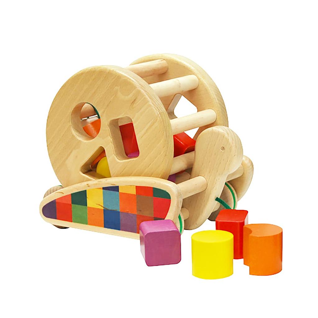 BorneLund BAJO Colorful Pull Toy Around 1 and a Half Years Old BAJ37840