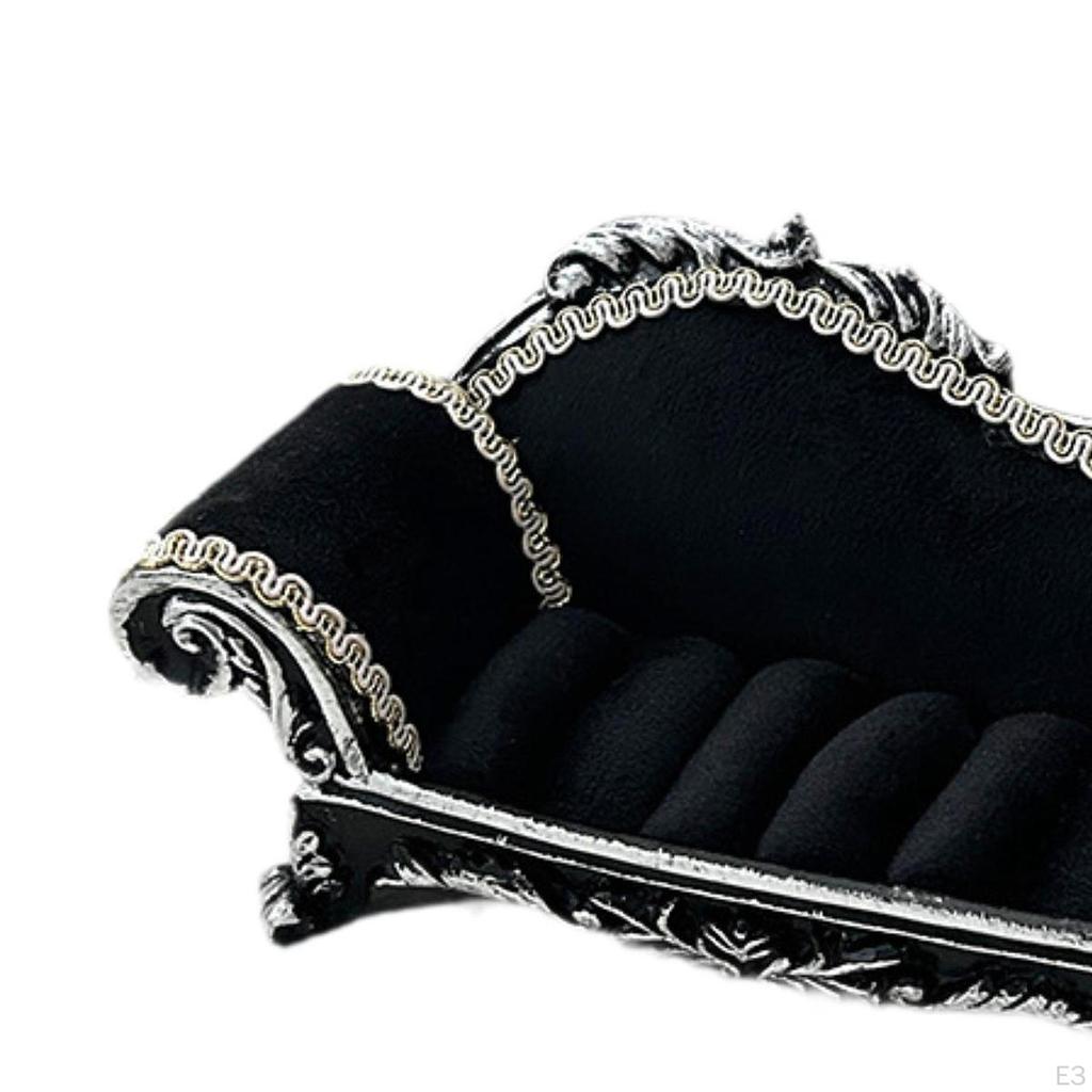 Doll Furniture Sofa, Jewelry Holder, Miniature Scene Supplies