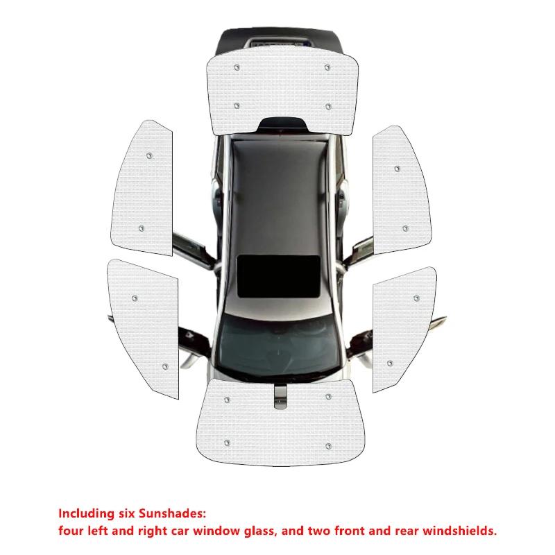 Car Full Sunshade For BMW 3 Series E90 2005 2006 2007 2008 2009 2010 2011 Anti-UV Protection Sunshade Windshield Sun Visor Cover