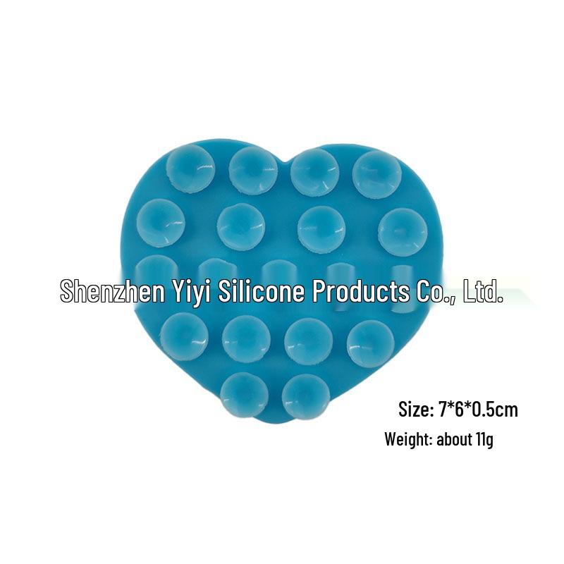 Silicone Phone Holder: Portable, Anti-slip, Stable Suction Cup Back Sticker