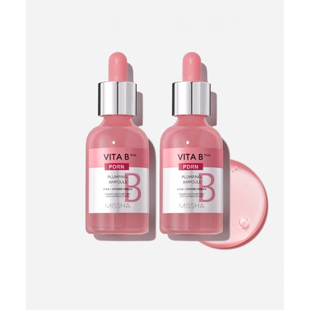 

Missha [2 Pieces] Vitab+ Pdrn Plumping Ampoules FREE