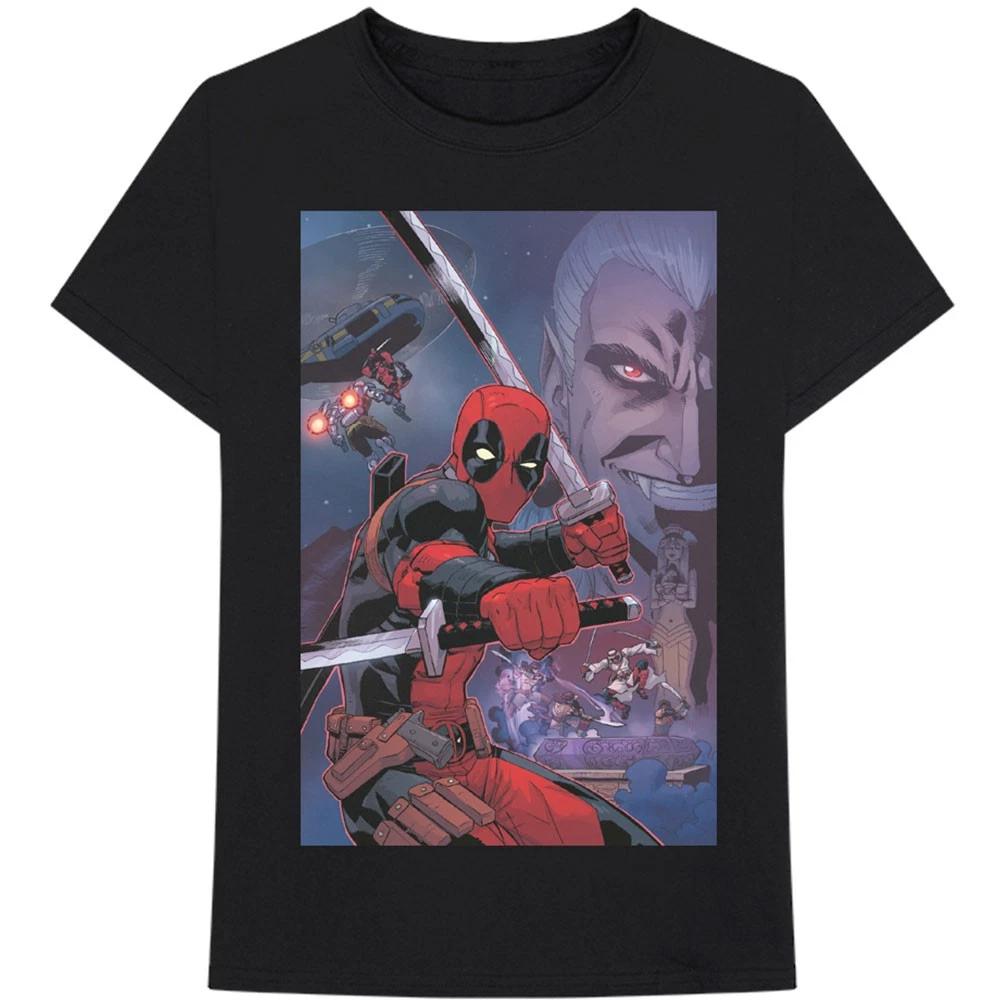 Deadpool Katana Poster Comics Unisex TShirt L