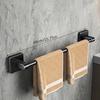 Non Perforated Suction Cup Wall Mounted Towel Rack, Bathroom Storage Rack, Bathroom Horizontal Bar Towel Rack