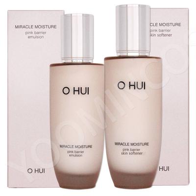 O HUI Miracle Moisture Pink Barrier 2er Set / (Hautweichmacher 150ml + Emulsion 130ml)