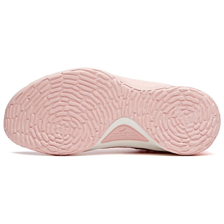 Anta KT5 'Valentine's Day' Slip Resistant Abrasion Resistant High top Basketball Shoes Women's Pink 122011101-7