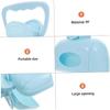 Portable Outdoor Pet Litter Picker Cleaning Tool with Ergonomic Handle for Easy Waste Pickup in Random Colors