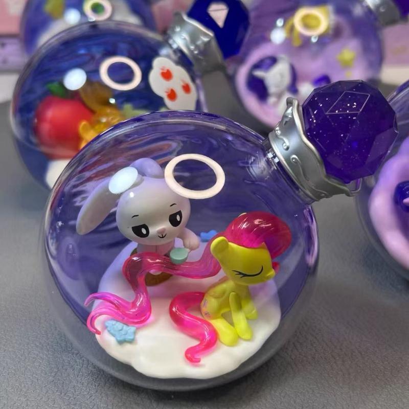 My Little Pony Blind Box Serie Flacone Deriva Magia dei Sogni Fluttershy Rarity Rainbow Dash Applejack Pinkie Pie Modello Regali per Bambini
