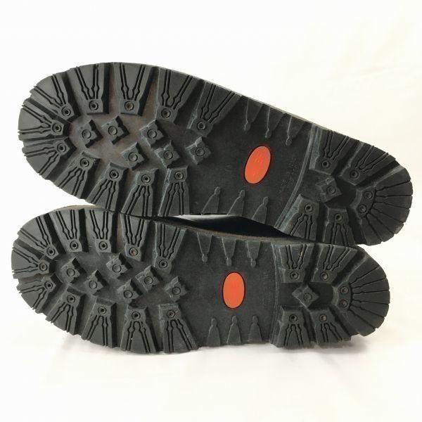 TREEME Forestry Protective Boots Made in Italy Leather Steel Toe Size 44 (Approx. 28.028.5cm) Black Work Leather/Forestry Civil Engineering(USED)