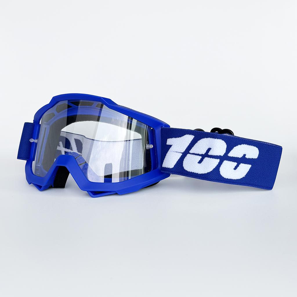 100 Motorcycle Goggles Cycling Glasses Outdoor Off-Road Ski Sport MX ATV Dirt Bike Racing Glasses Motocross Goggles Bike Google