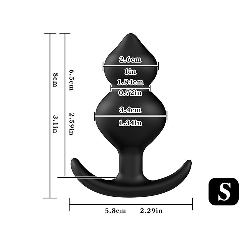 Silicone Anus Ass But Butt Plug,Analplug Buttplug Butplug Sex Toys,Analsex Prostate Anal Beads Balls Long Dildo Training