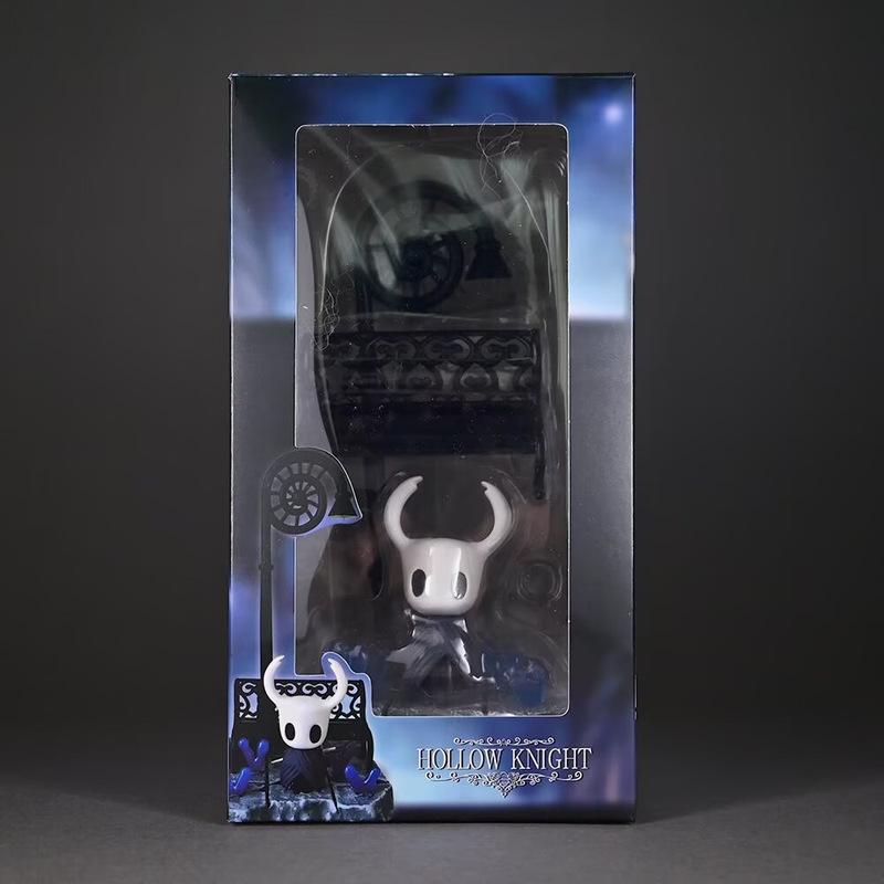 Latest Hollow Knight Three Swordsmen Game Action Figurines Car Ornament Model Decorations Exquisite Figurines Boy Fashion Cool Present