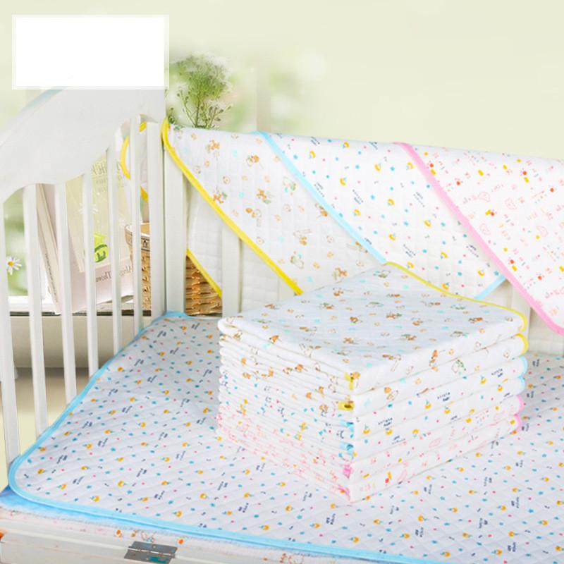 Waterproof Children Reusable Cotton Bed Pad Absorbent Layer Baby Comfort Toddler