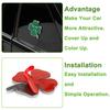 Car Door Four Leaf Cover Decal Fender Tailgate Decoration Trim Protector Universal for Alfa Romeo GT 4C TZ3 Exterior AccessoriesBV0 