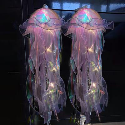 Jellyfish LED Lamp Sparkling Battery Operated Soft Lighting Creative Shape Wide Application Party