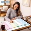 2026 Large English Calendar, 18 Month Wall And Desk Planner