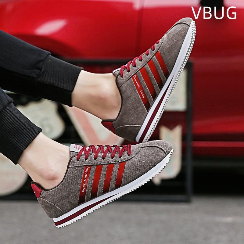 Scarpe Casual da Uomo Antiscivolo Outdoor Traspiranti Resistenti all'Usura Moda Comode Punta Tonda Scarpe con Plateau Primavera Autunno Principale