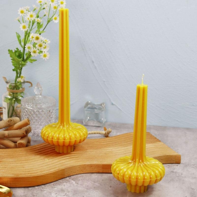 Long Rack Vase Rod Candle Mold for Candle Making DIY Plastic Soap Mould for Christmas Wedding Dinner Home Handmade Molds