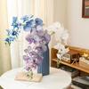 9 Head Artificial Butterfly Orchid Flower Realistic Simulation Plant  Wedding Party