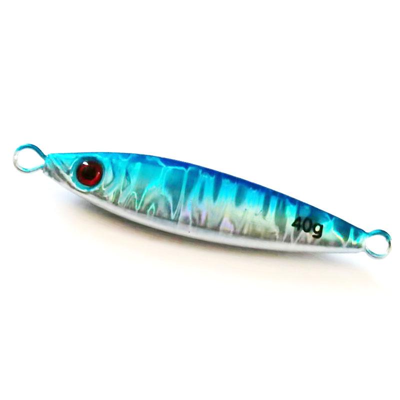 

Fast-Sinking Spanish Mackerel & Yellowfin Tuna Lure with Spinner Hook for Sea and Shore Casting